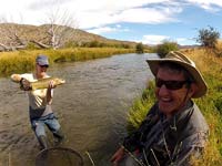 River fishing.