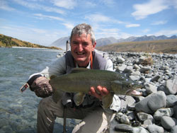 Guide professionnel de peche a la mouche Alan Campbell.