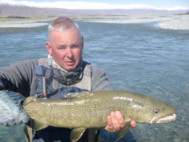 Fly fishing and catch and release for trout in New Zealand