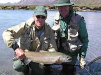 Alan Campbell can help you find the right fishing holes to hook a large trout.