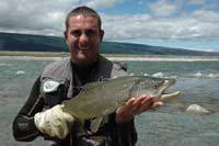 Jerome with a quality brown trout