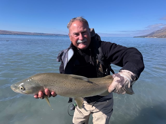 Don has a big smile after landing this brute