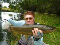 A fine brownie for Roland after a careful presentation.