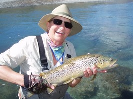 Fly fishing and catch and release for trout in New Zealand