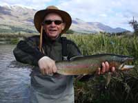 Stunning scenery to catch this rainbow.